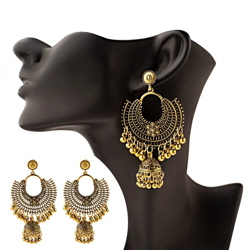 ✨ Royal Heritage Jhumkas – Timeless Elegance