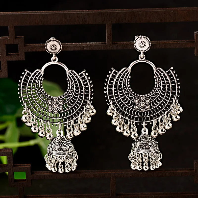 ✨ Royal Heritage Jhumkas – Timeless Elegance