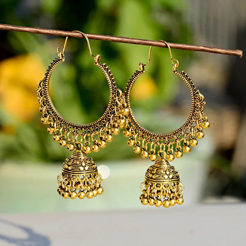 ✨ Maharani Jhumkas – Bold & Beautiful