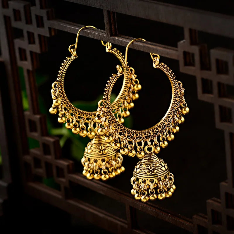 ✨ Maharani Jhumkas – Bold & Beautiful