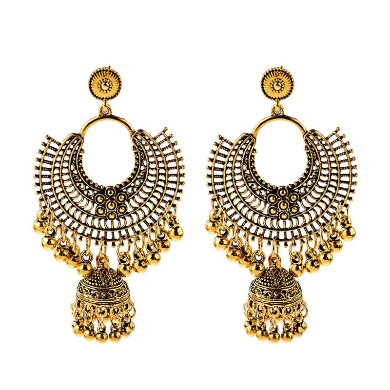 ✨ Royal Heritage Jhumkas – Timeless Elegance