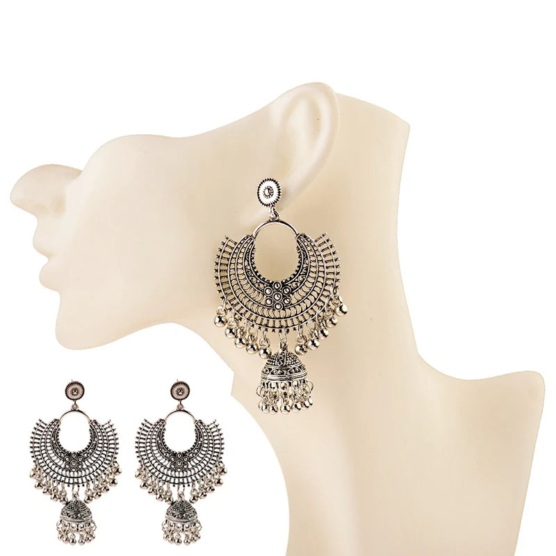 ✨ Royal Heritage Jhumkas – Timeless Elegance