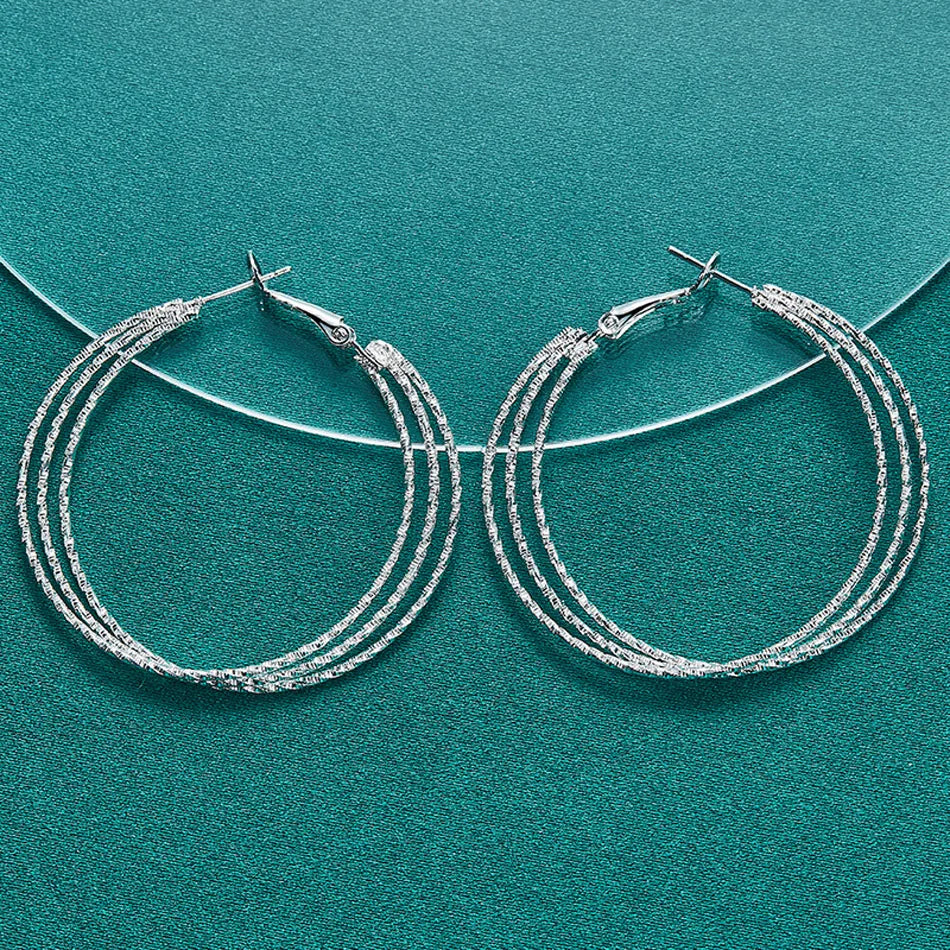 ✨ Sterling Silver Threaded Earrings ✨