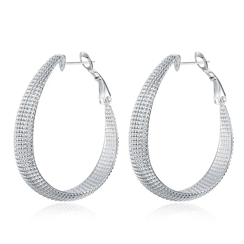 🔥 "EternaHoop™ 925 Silver Earrings" 🔥