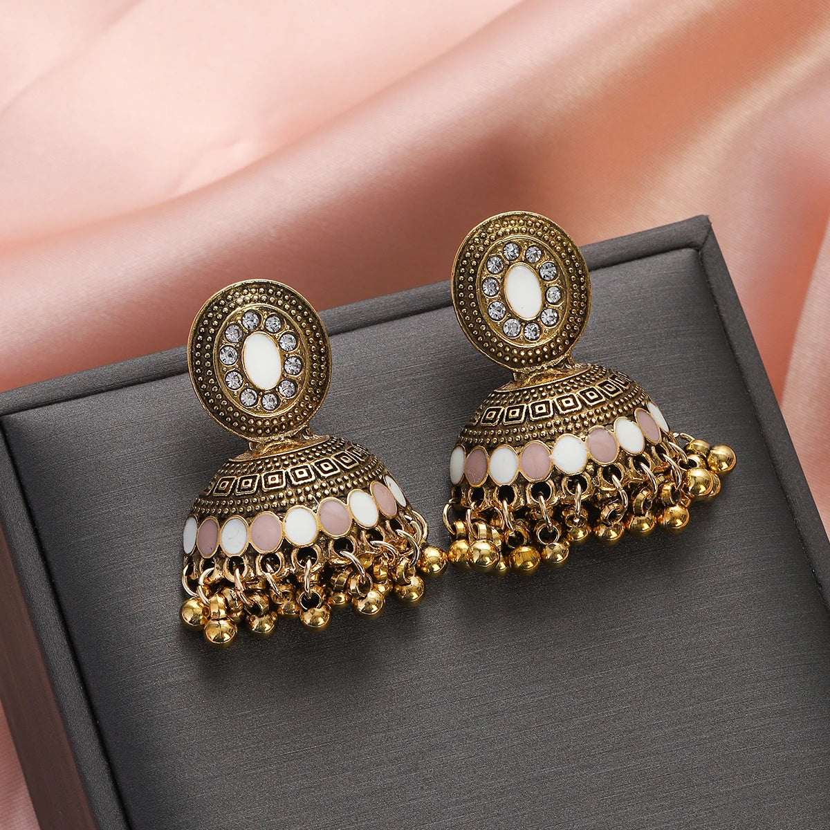 ✨ Luxury Boho Jhumkas – Timeless Elegance