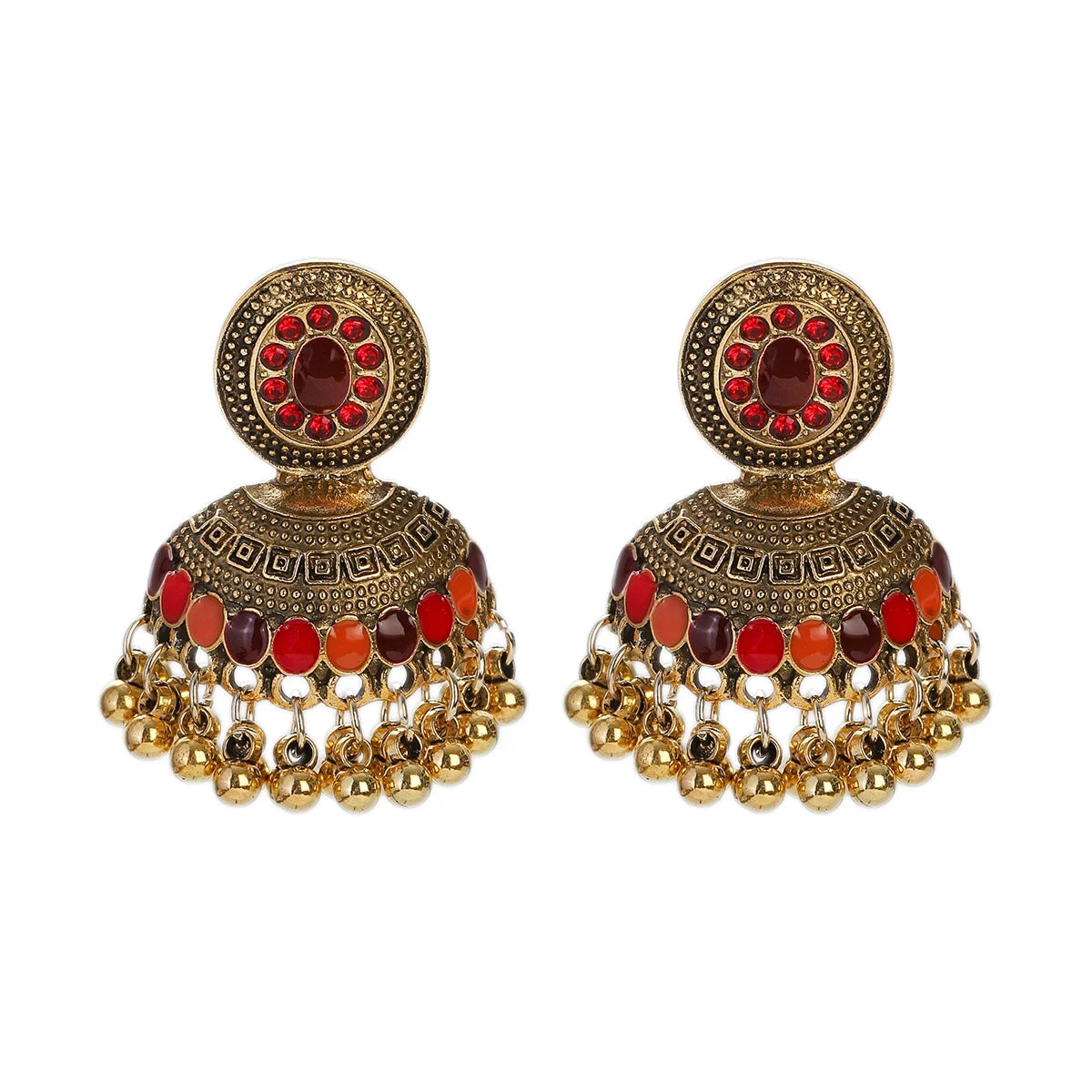 ✨ Luxury Boho Jhumkas – Timeless Elegance