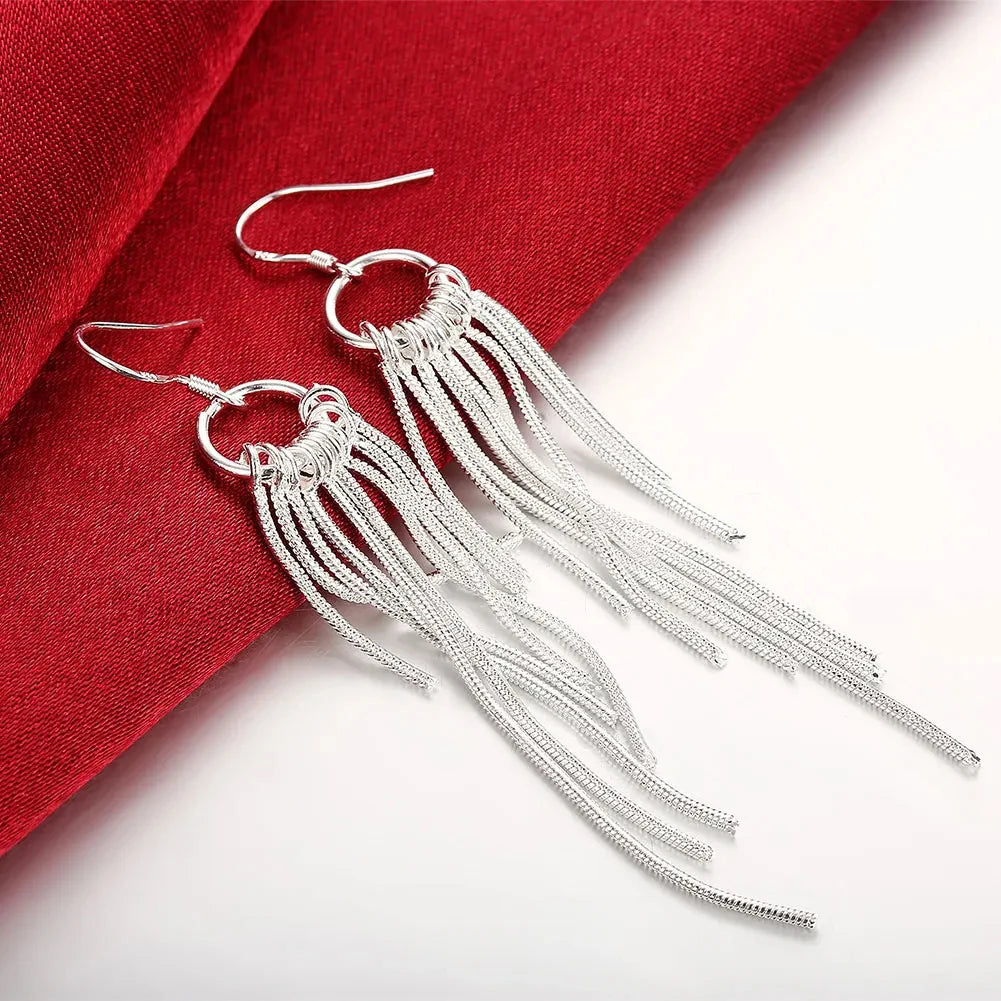 ✨ 925 Silver Tassel Earrings ✨