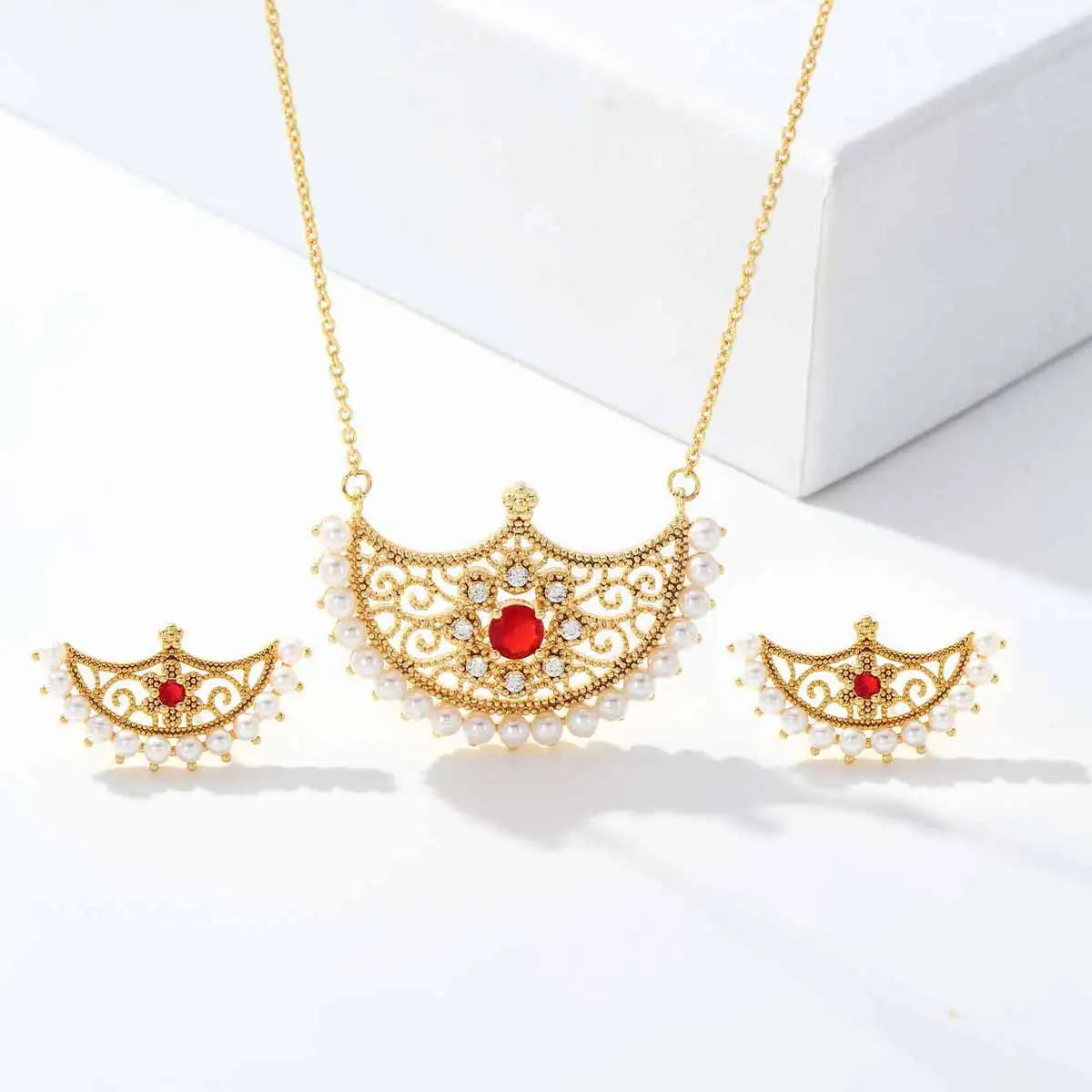 Royal Queen CZ Jewelry Set