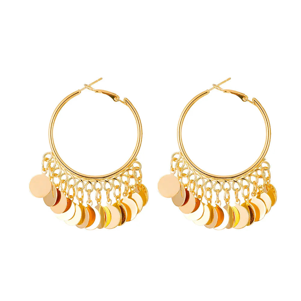 Golden Glow Boho Earrings