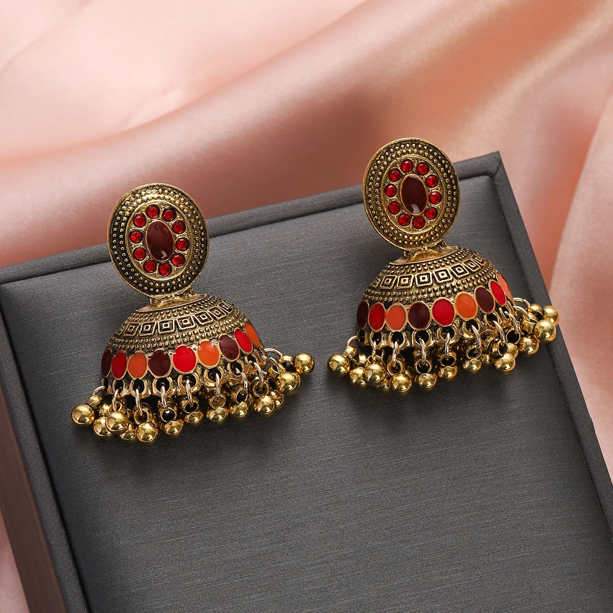 ✨ Luxury Boho Jhumkas – Timeless Elegance