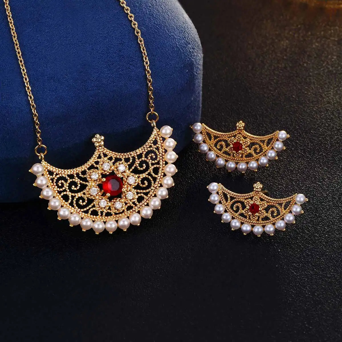 Royal Queen CZ Jewelry Set