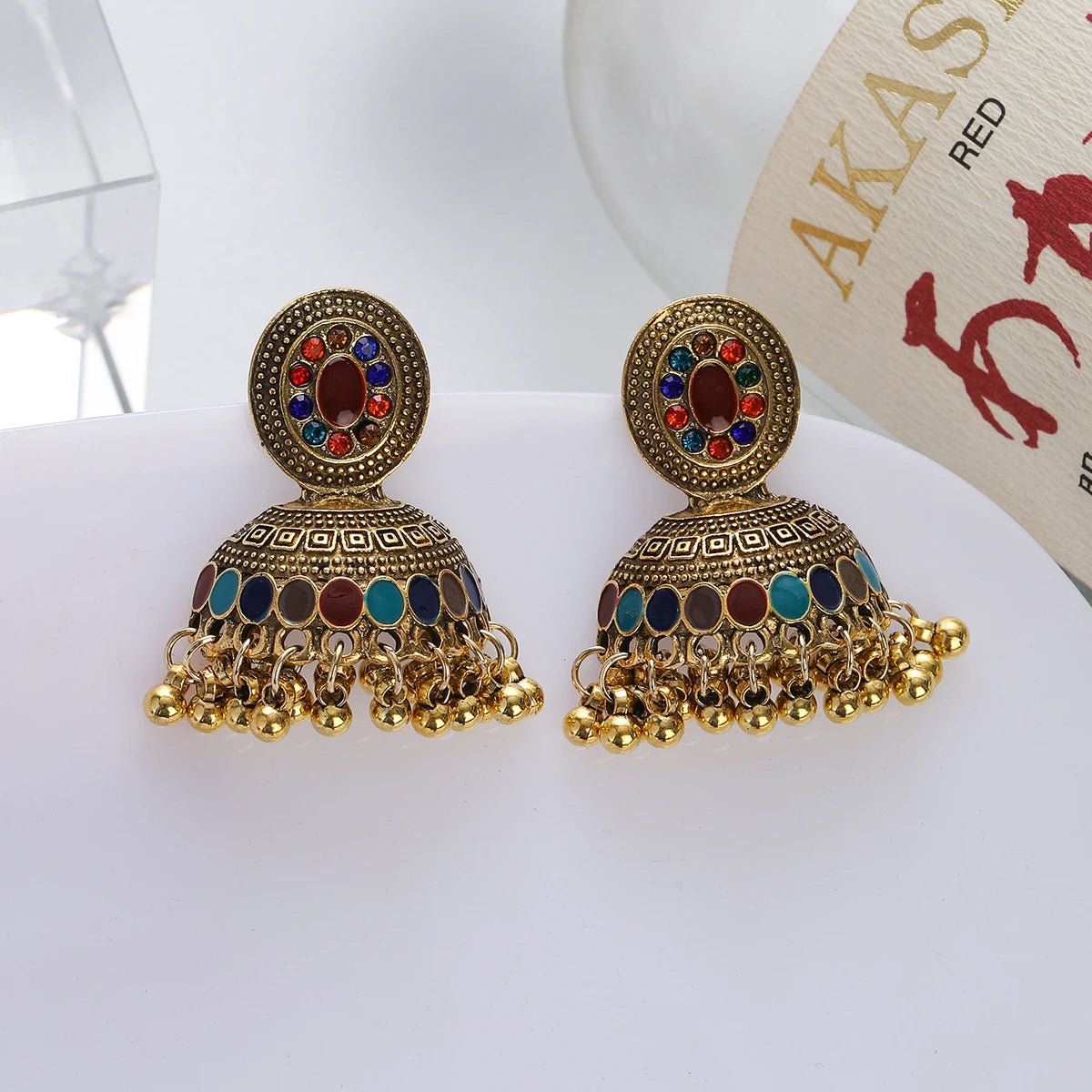 ✨ Luxury Boho Jhumkas – Timeless Elegance