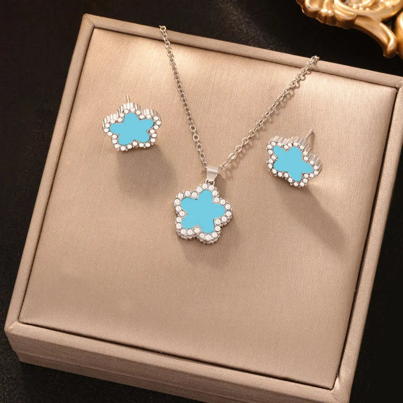 Radiant Bloom Jewelry Set