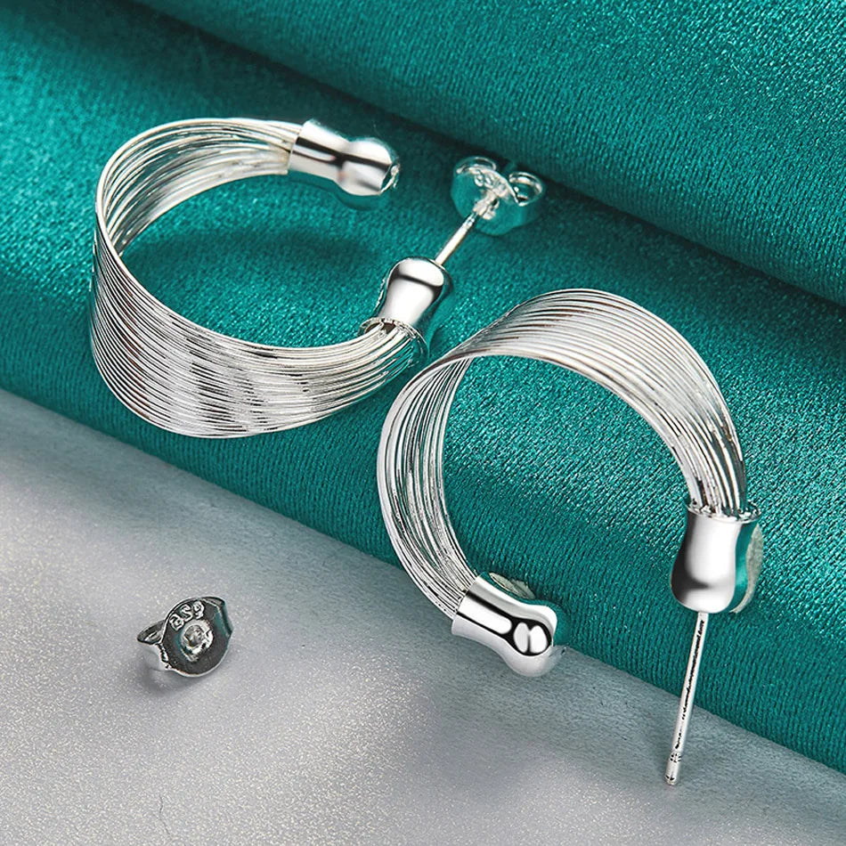 ✨ "Luxury in Every Twist: 925 Silver" ✨