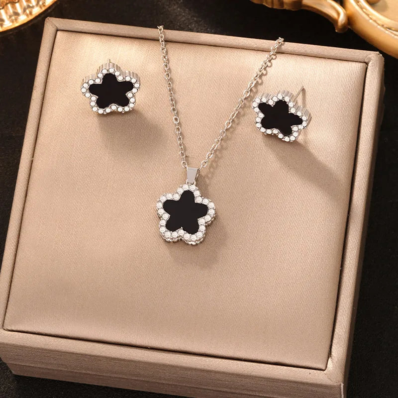 Radiant Bloom Jewelry Set