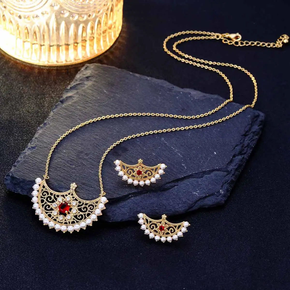 Royal Queen CZ Jewelry Set