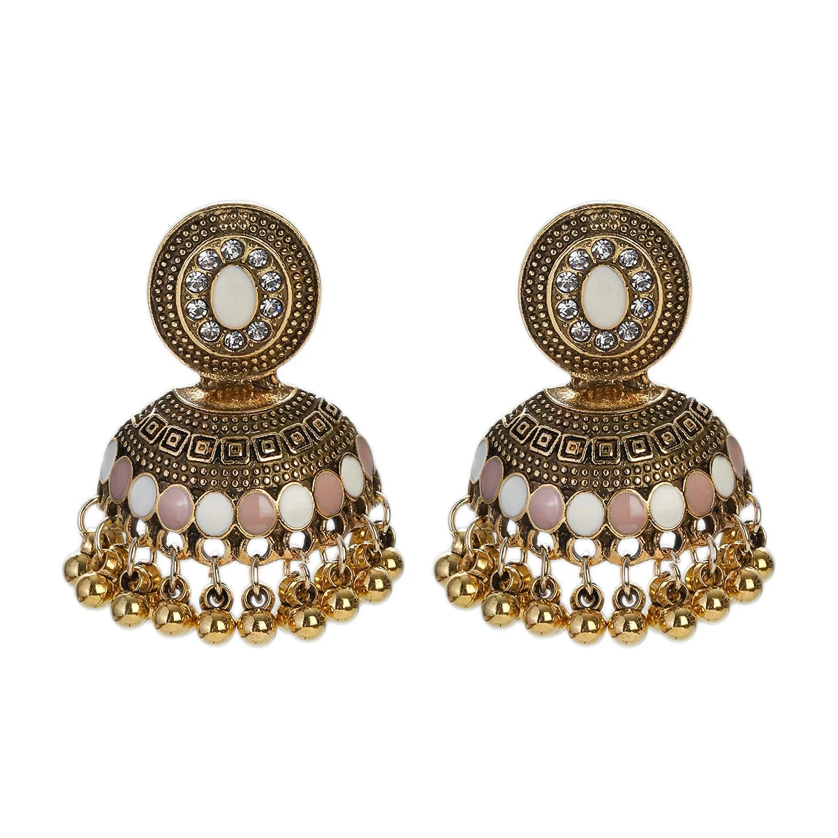 ✨ Luxury Boho Jhumkas – Timeless Elegance