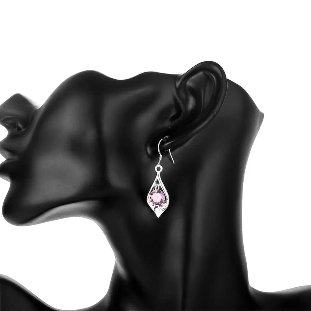 ✨ 925 Silver Amethyst Earrings ✨