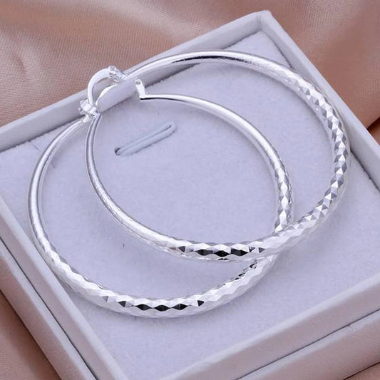 Classic 925 Silver Hoops