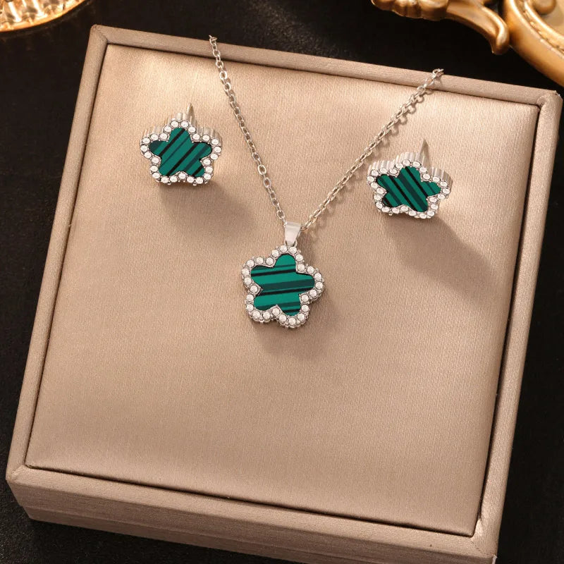 Radiant Bloom Jewelry Set