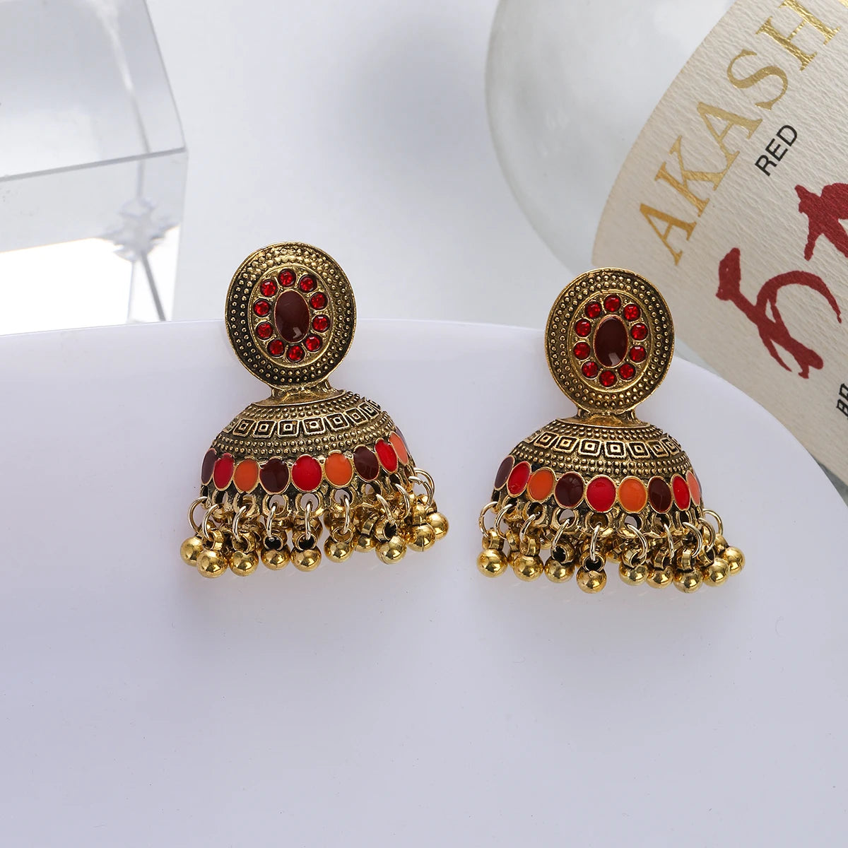 ✨ Luxury Boho Jhumkas – Timeless Elegance