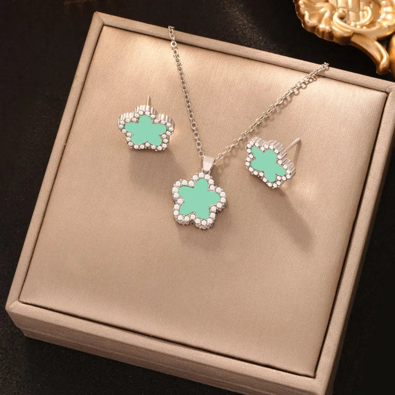 Radiant Bloom Jewelry Set