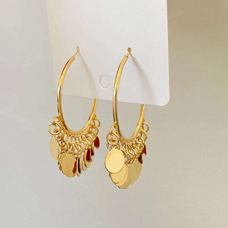 Golden Glow Boho Earrings