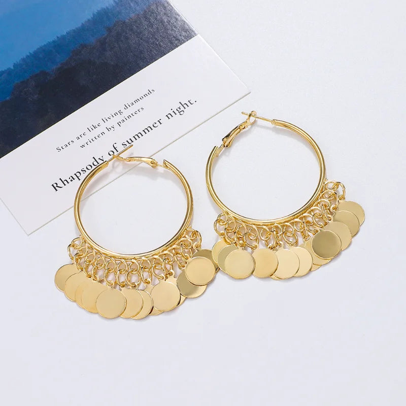 Golden Glow Boho Earrings