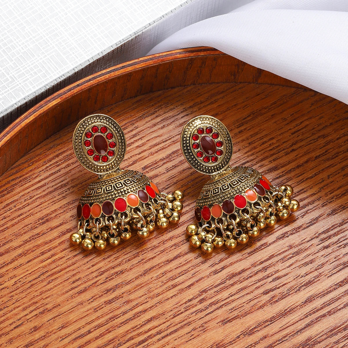 ✨ Luxury Boho Jhumkas – Timeless Elegance