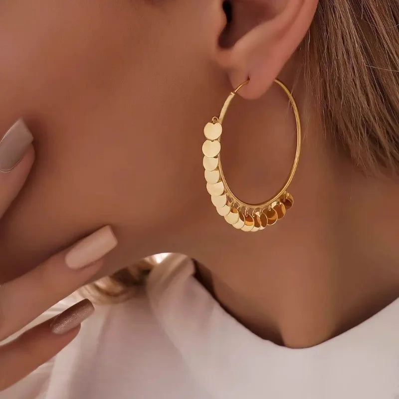 Golden Glow Boho Earrings